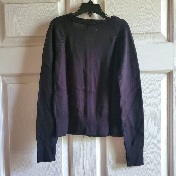 NWT Cat & Jack Black Medium(7/8) Cardigan Sweater - Picture 5 of 5